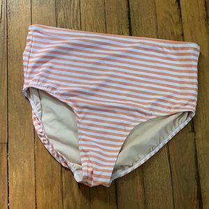Albion fit orange striped bottoms